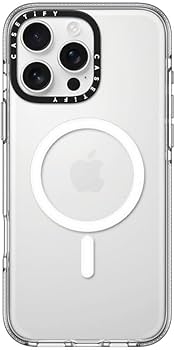 Amazon.com: CASETiFY Clear iPhone 16 Pro Max Case [Not Yellowing